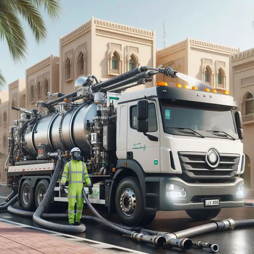 كمبروسر شفط مجاري في شركة تسليك بجدة